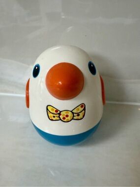 Vintage Playskool Chime Bird,  Musical Chime, Wobble Penguin